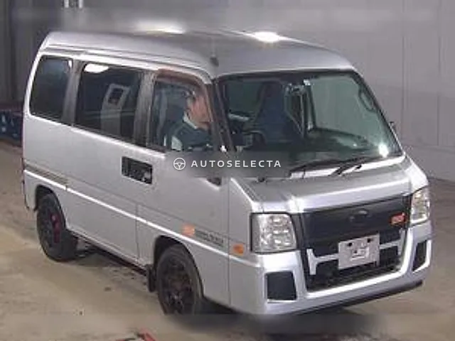 Subaru Sambar Van 2010, auction grade 3