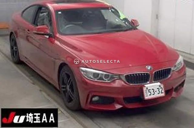 BMW 4 Series 2015, auction grade 3.5