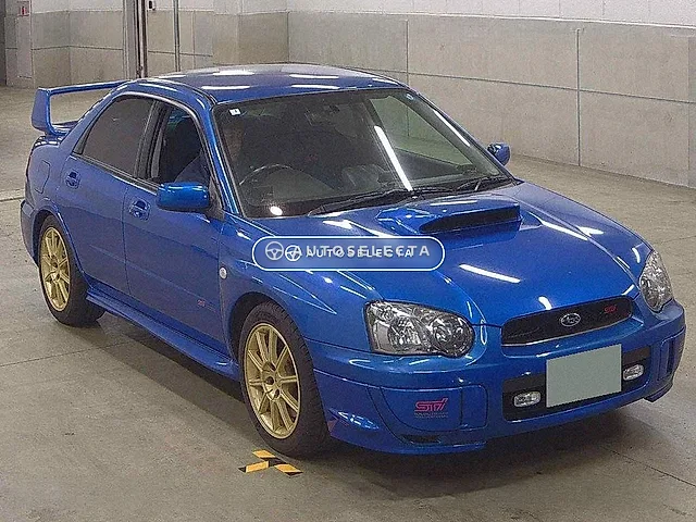 Subaru Impreza STI 2005, auction grade 4