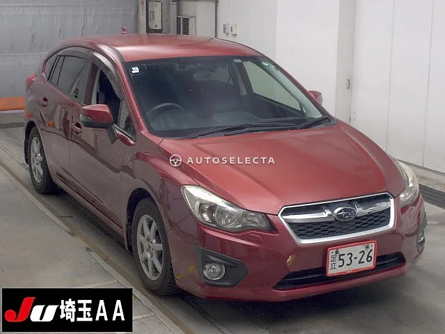 Subaru Impreza 2012, auction grade R