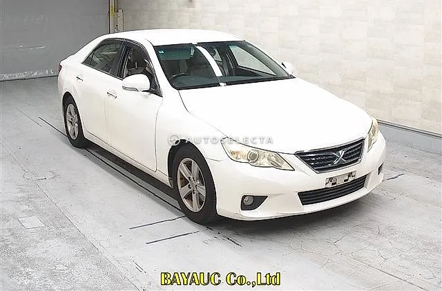 Toyota Mark X 2010, auction grade 3.5