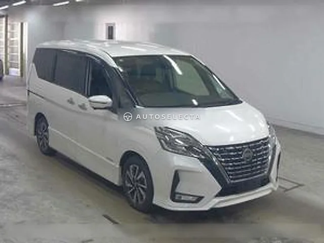 Nissan Serena 2019, auction grade 3.5