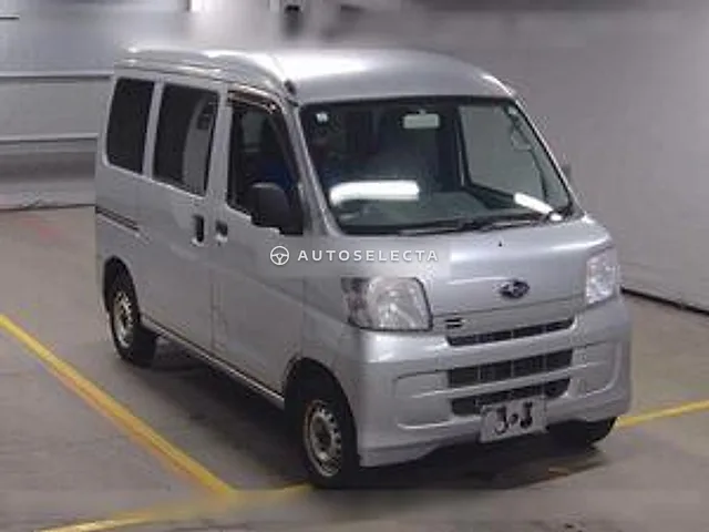 Subaru Sambar Van 2014, auction grade 3