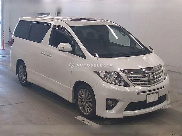 Toyota Alphard 2012, auction grade 3.5