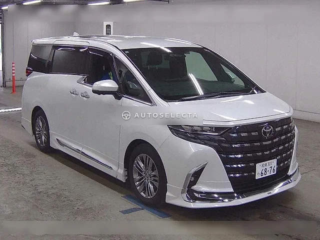 Toyota Alphard 2025, auction grade 5