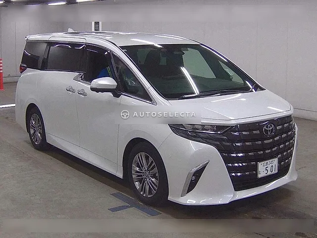 Toyota Alphard 2025, auction grade 5