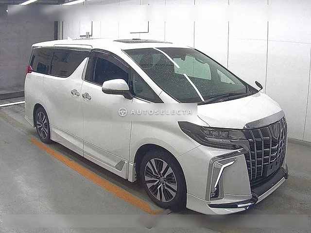 Toyota Alphard 2021, auction grade 4
