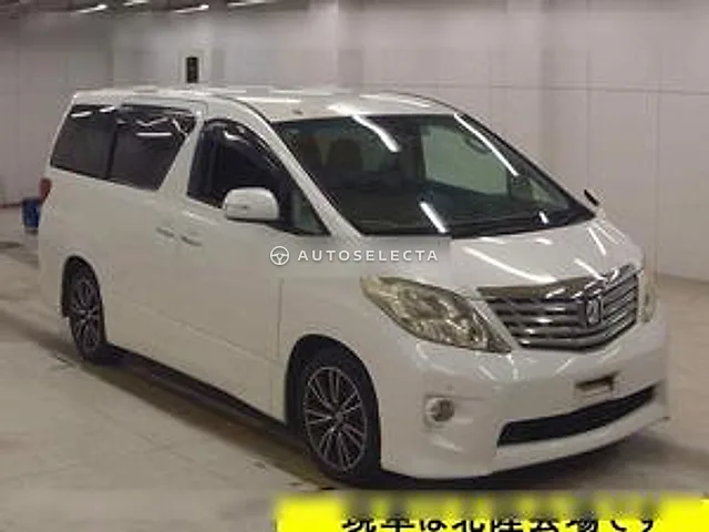 Toyota Alphard 2009, auction grade 3.5