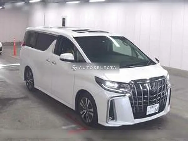 Toyota Alphard 2022, auction grade 4