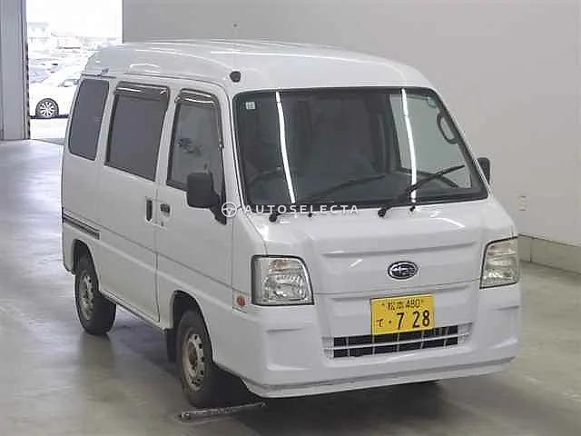 Subaru Sambar Van 2011, auction grade R