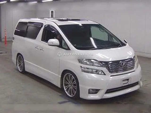 Toyota Vellfire 2011, auction grade 3.5