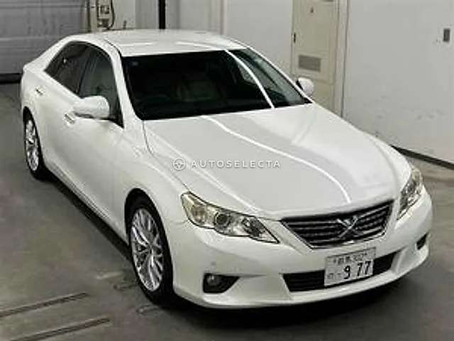 Toyota Mark X 2010, auction grade 3.5