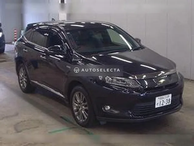 Toyota Harrier Hybrid 2014, auction grade 3.5