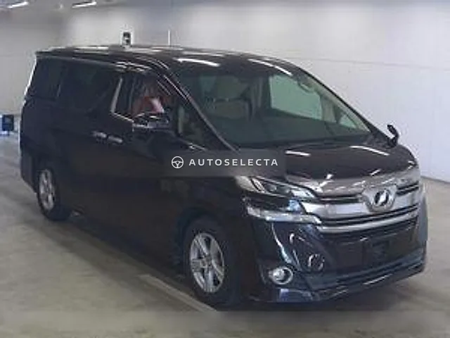 Toyota Vellfire 2015, auction grade 3.5