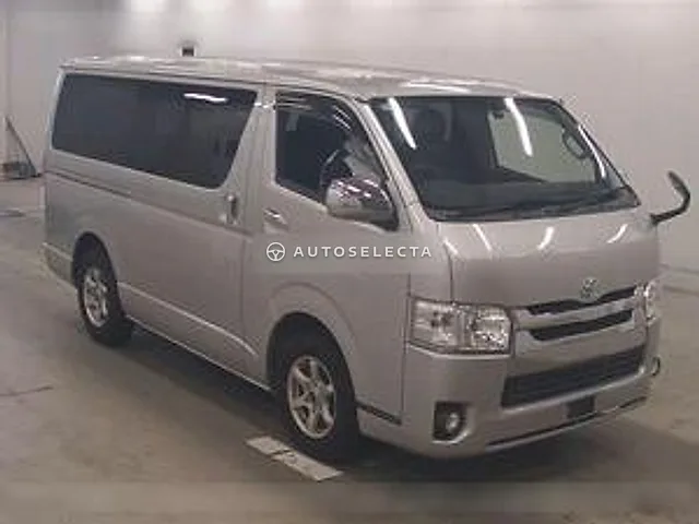 Toyota Hiace Van 2016, auction grade 3.5