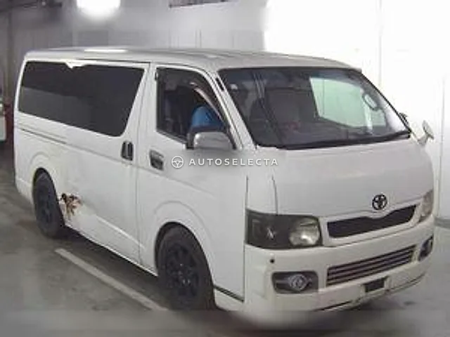 Toyota Hiace Van 2007, auction grade R