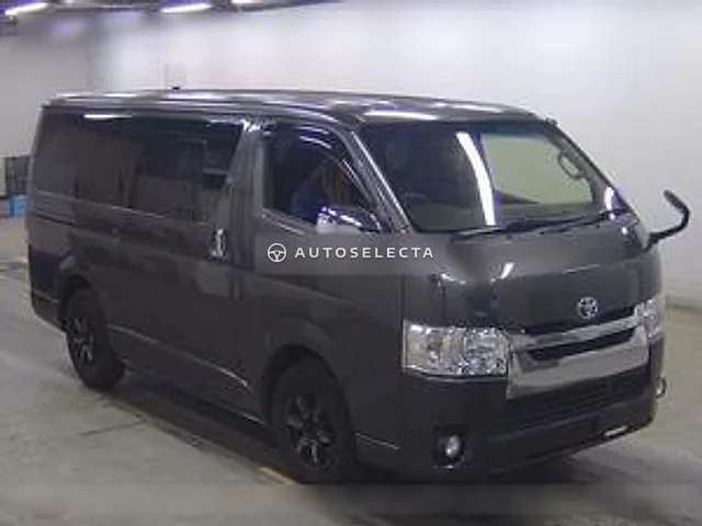 Toyota Hiace Van 2014, auction grade 3.5