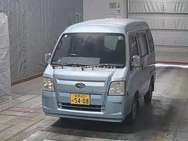 Subaru Sambar Van 2010, auction grade 3.5