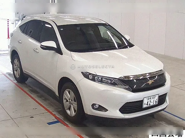 Toyota Harrier 2015, auction grade 4