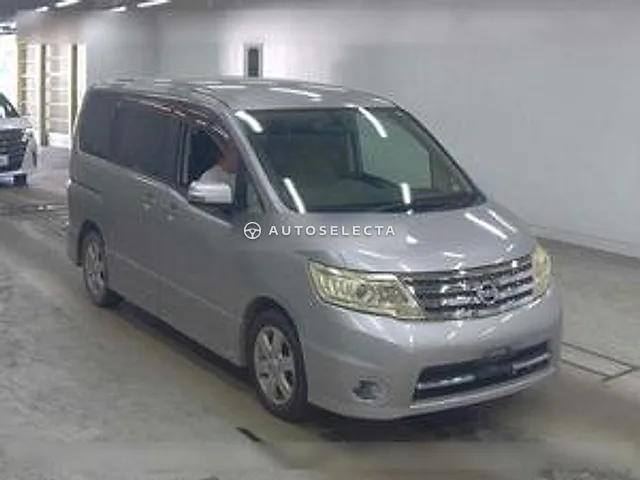 Nissan Serena 2009, auction grade 3.5