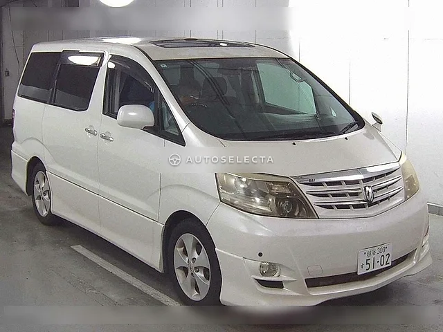 Toyota Alphard V 2006, auction grade 3.5