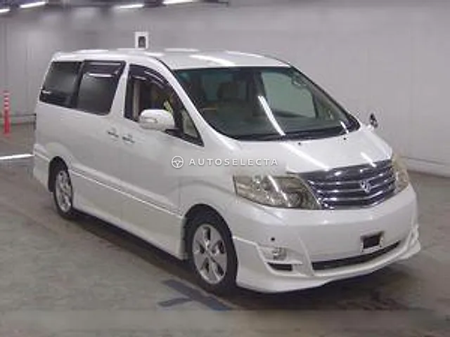 Toyota Alphard G 2007, auction grade 3.5