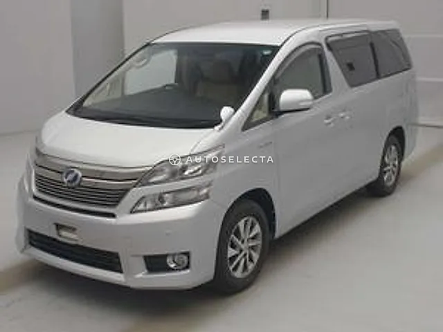 Toyota Vellfire Hybrid 2013, auction grade 4