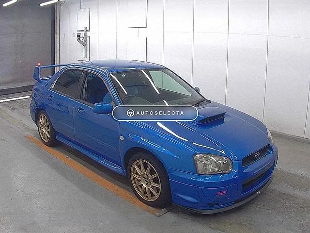 Subaru Impreza STI 2003, auction grade 4