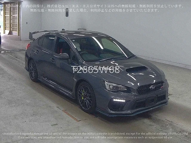 Subaru WRX STI 2020, auction grade 4.5