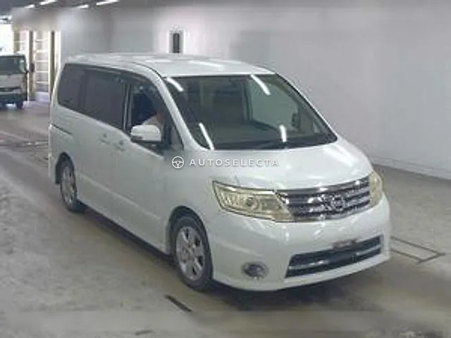 Nissan Serena 2010, auction grade 3.5
