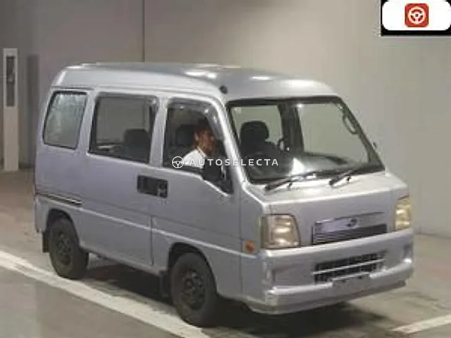 Subaru Sambar Van 2002, auction grade 3