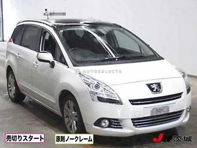 Peugeot 5008 2013, auction grade 3.5