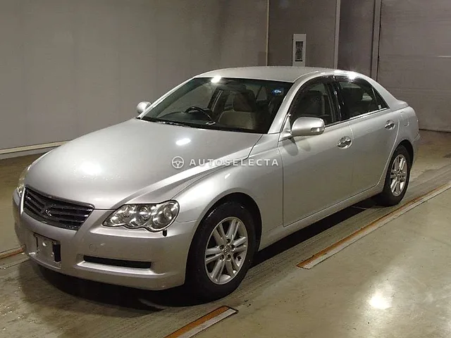 Toyota Mark X 2008, auction grade 3.5