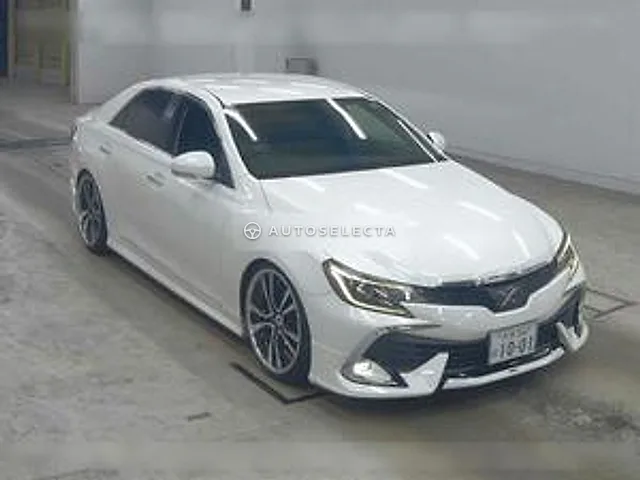 Toyota Mark X 2017, auction grade 4.5