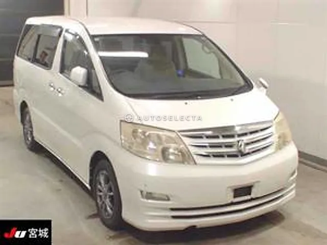 Toyota Alphard 2008, auction grade 3.5