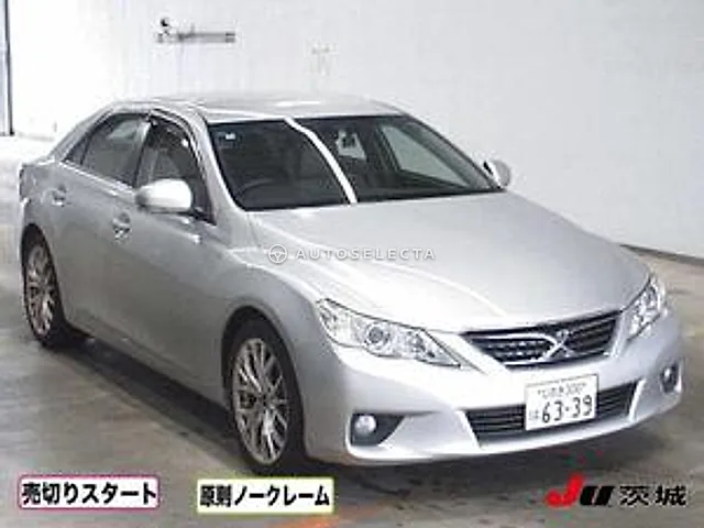 Toyota Mark X 2009, auction grade 3.5