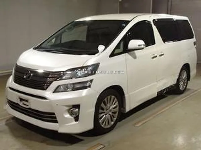 Toyota Vellfire 2014, auction grade 3.5