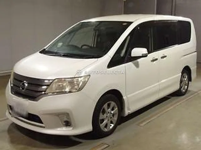 Nissan Serena 2012, auction grade 3.5