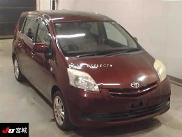 Toyota Passo Sette 2009, auction grade R