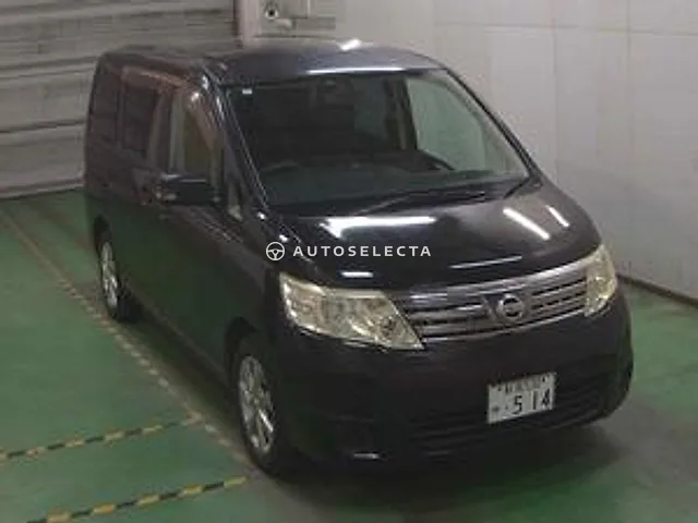 Nissan Serena 2010, auction grade 3.5
