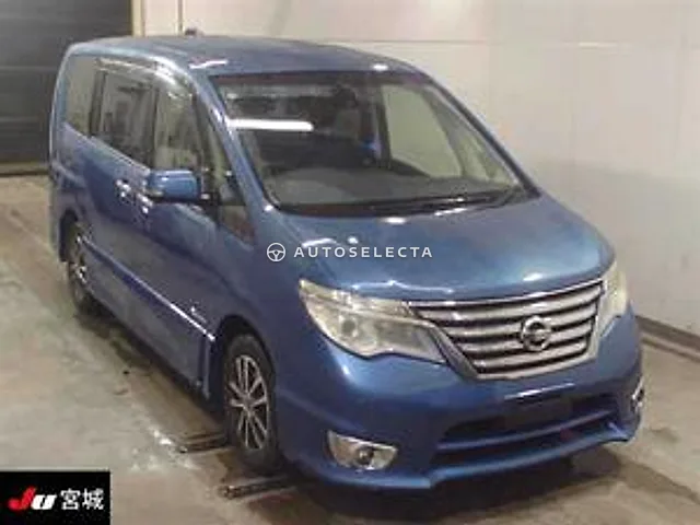 Nissan Serena 2016, auction grade 3.5