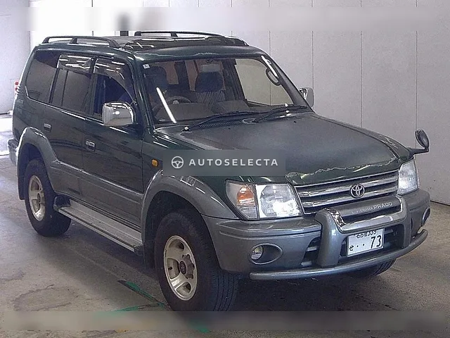 Toyota Land Cruiser Prado 1998, auction grade 3.5