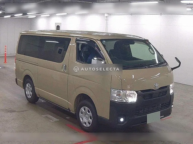 Toyota Hiace Van 2025, auction grade 6