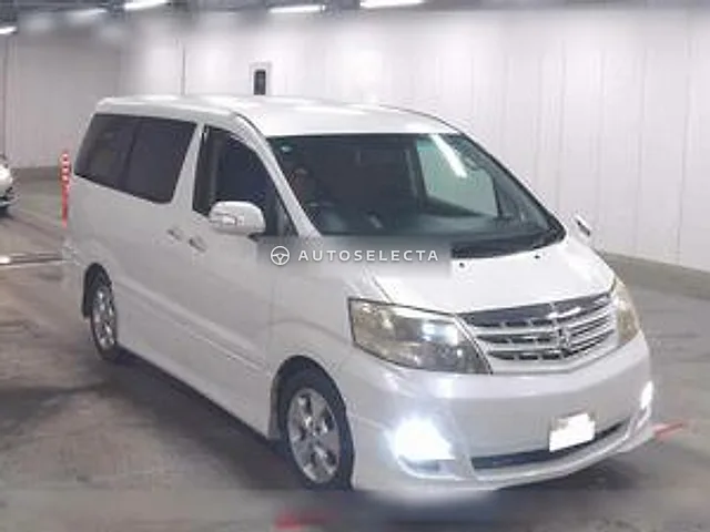 Toyota Alphard 2008, auction grade 4