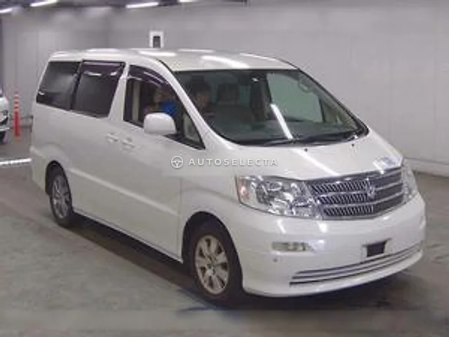 Toyota Alphard G 2005, auction grade 3.5