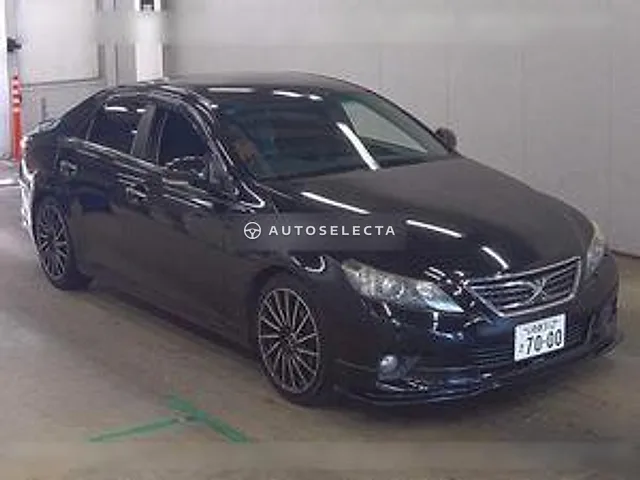 Toyota Mark X 2010, auction grade 3.5