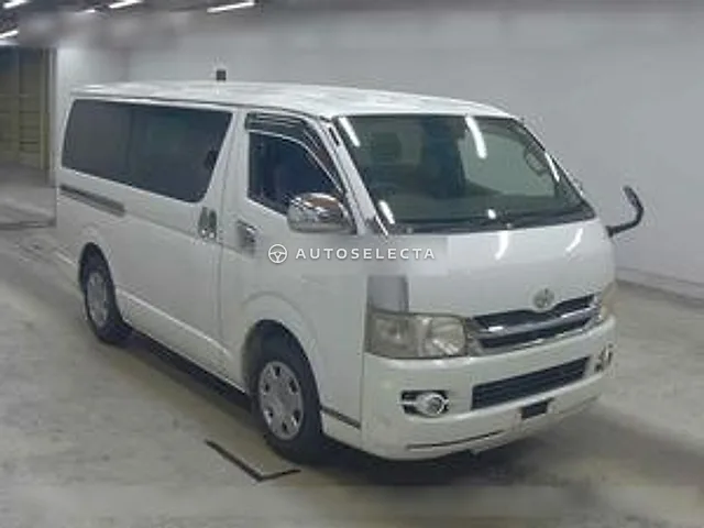 Toyota Hiace Van 2007, auction grade 3.5