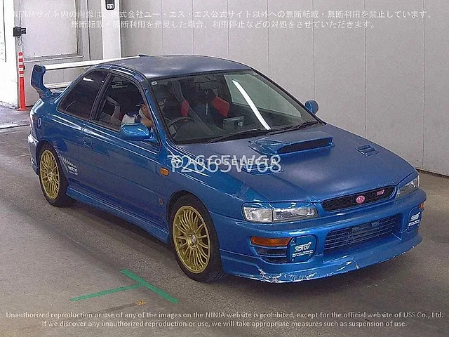 Subaru Impreza STI 1997, auction grade 3
