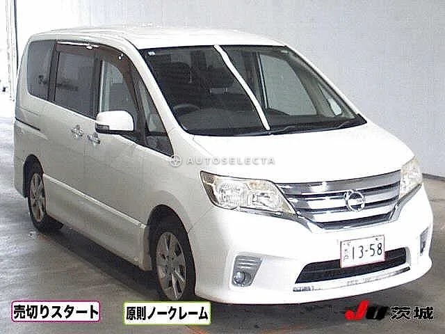 Nissan Serena 2011, auction grade 4