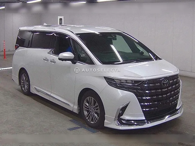 Toyota Alphard Hybrid 2024, auction grade 4.5
